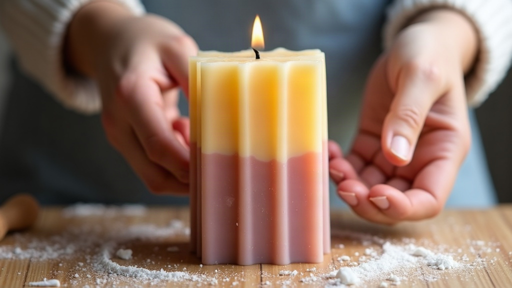 Advanced Vertical Ombre Layered Cold Process Soap with a Pour Divider