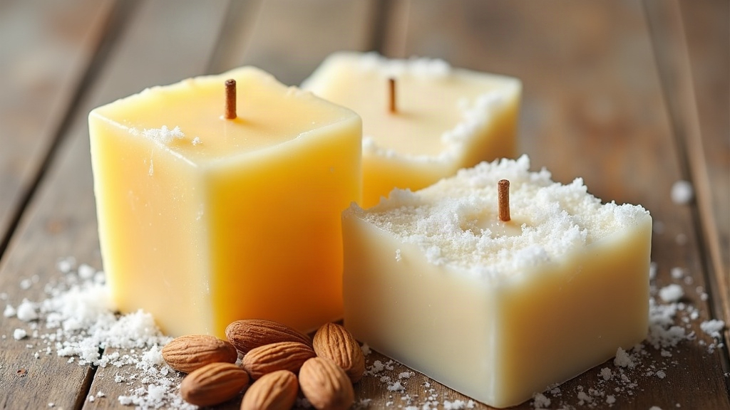 Castor Oil vs Sweet Almond Oil for Creamy Stable Lather in Soap